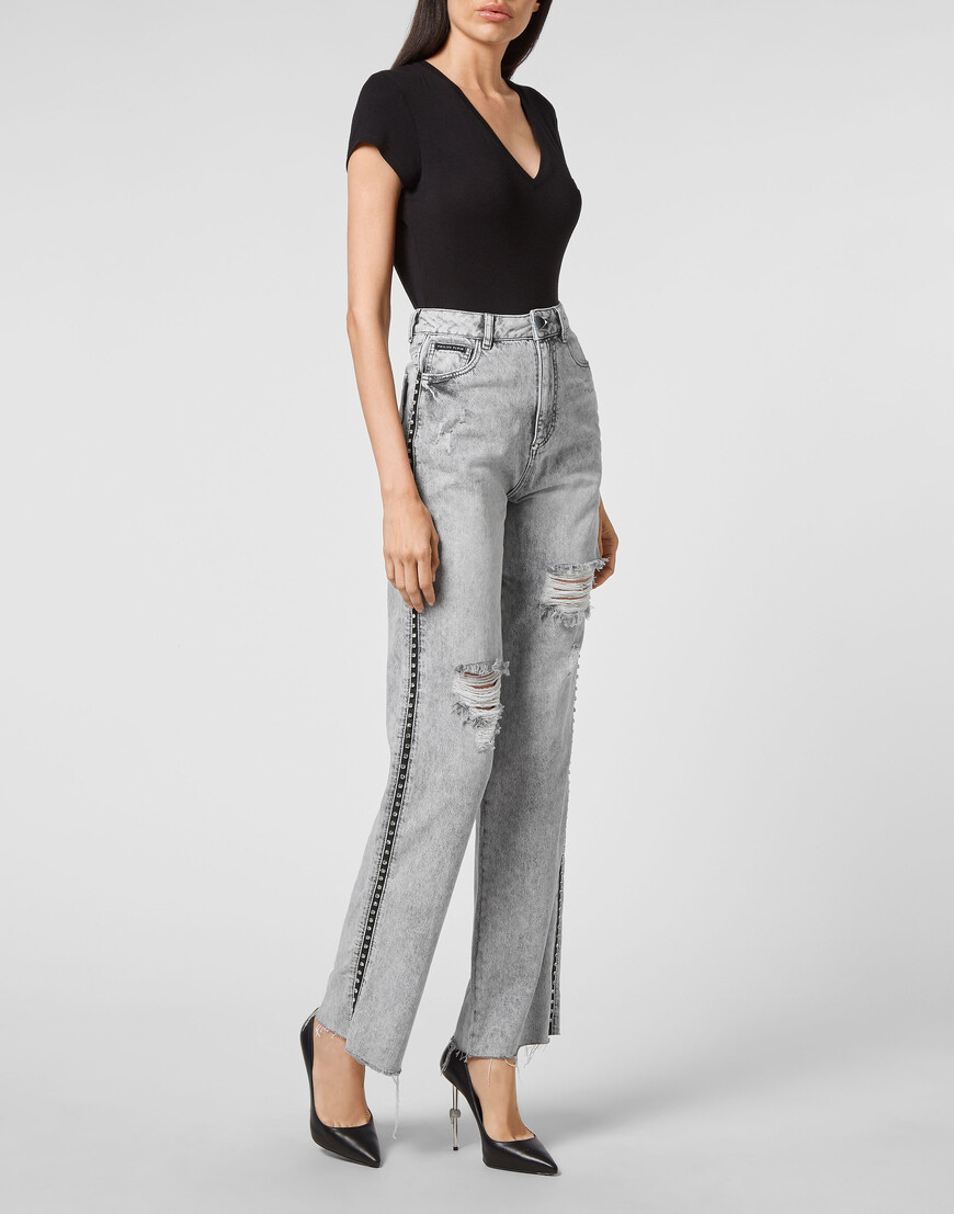 широкие джинсы  SABC-WDT1911-PDE004N_10LS по низкой цене