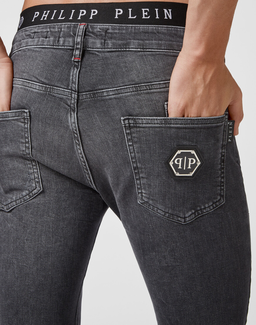 

Джинсы Прямые Philipp Plein, Серый