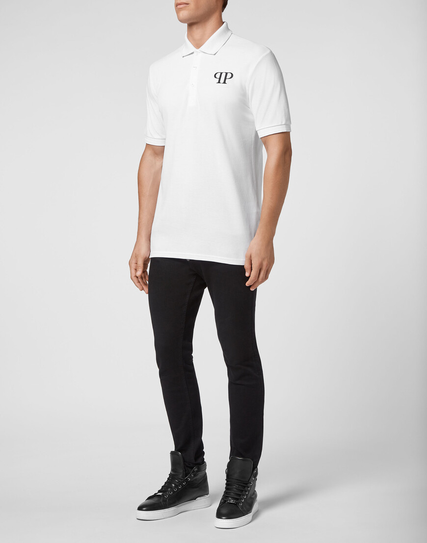 

Поло Philipp Plein, Белый