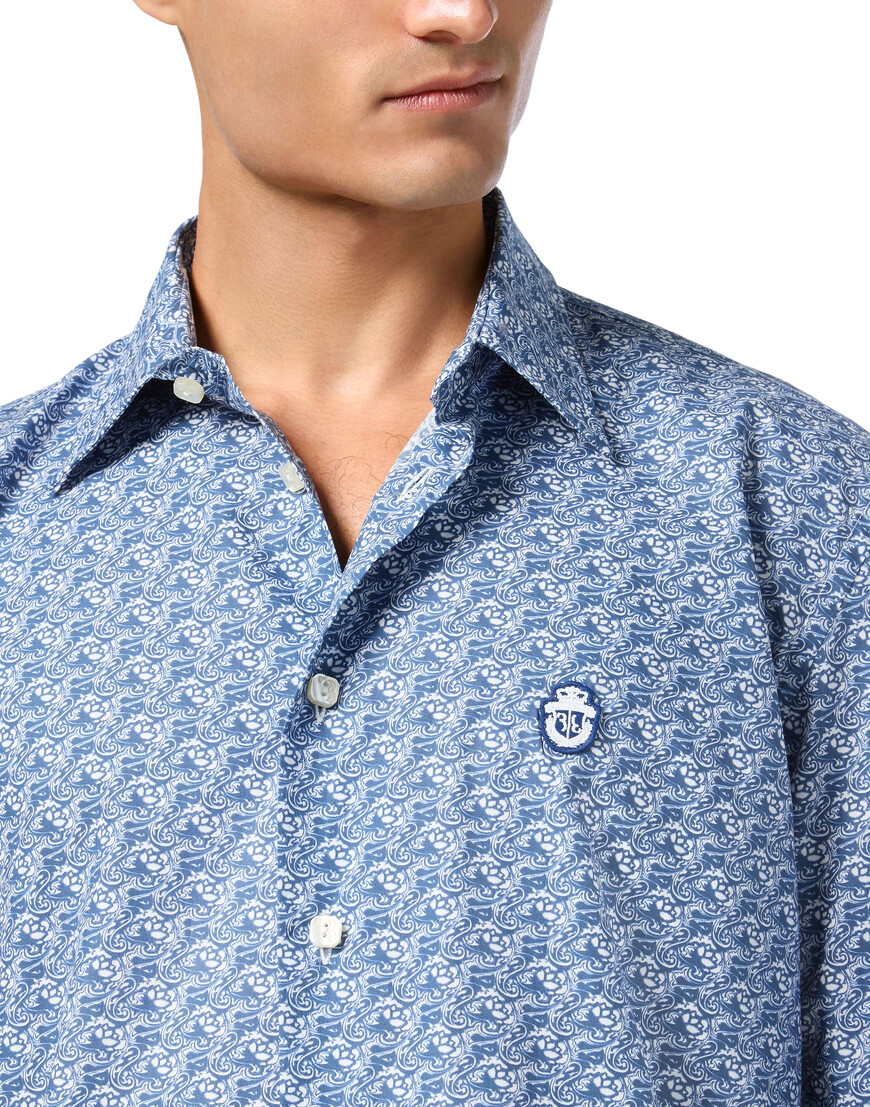 рубашка  BAEC-MRP2378-BTE032N_07 со скидкой