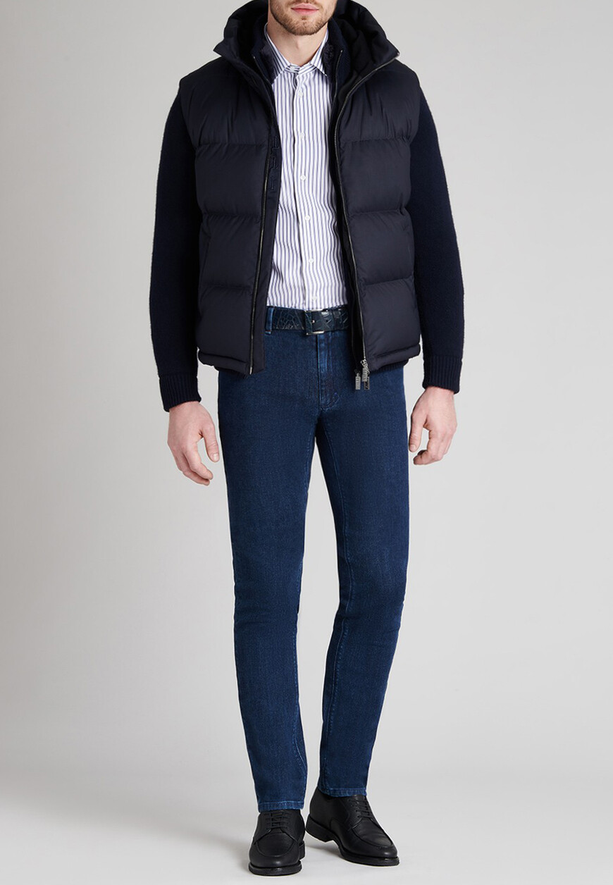 жилет  от бренда zilli вид слева