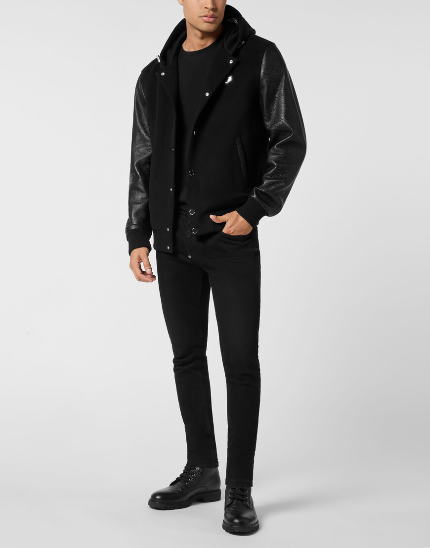 бомбер  из проверенных материалов спереди