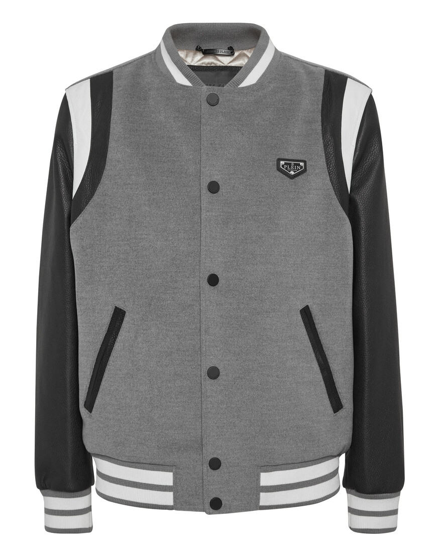 бомбер  от бренда philipp plein вид слева