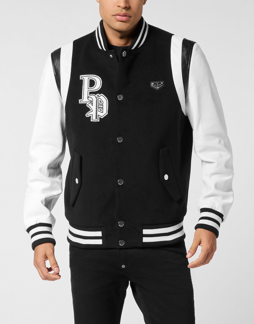 бомбер  из америки вид сбоку