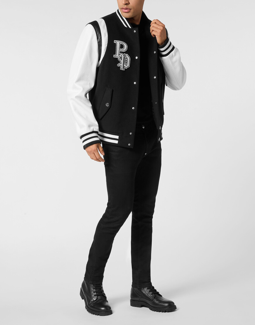 бомбер  из проверенных материалов спереди