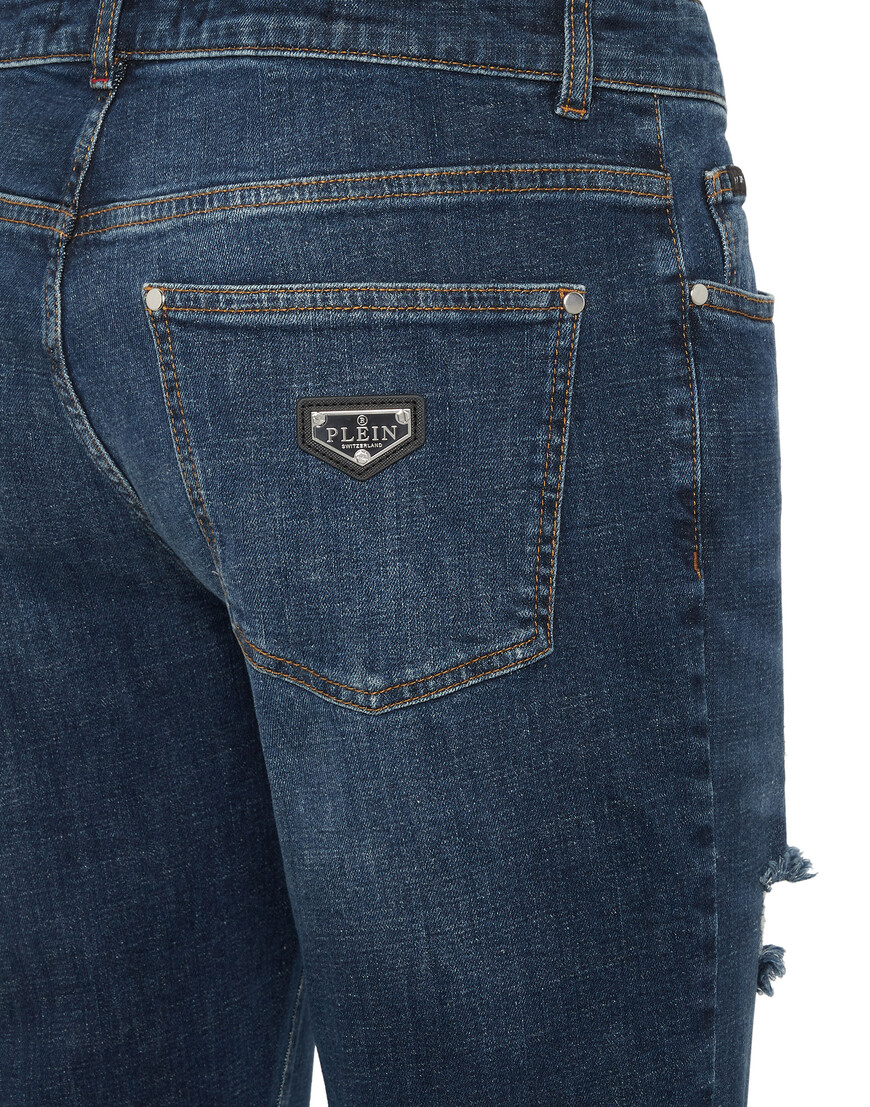 джинсы прямые  UAEC-MDT4245-PDE004N_14DB купить с доставкой