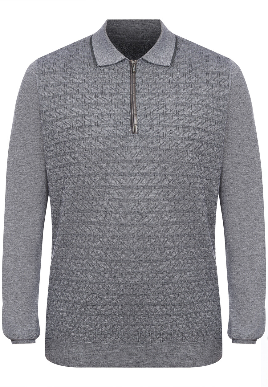 поло длинный рукав  MBY-PZ082-CHCR1/ML02 фотография