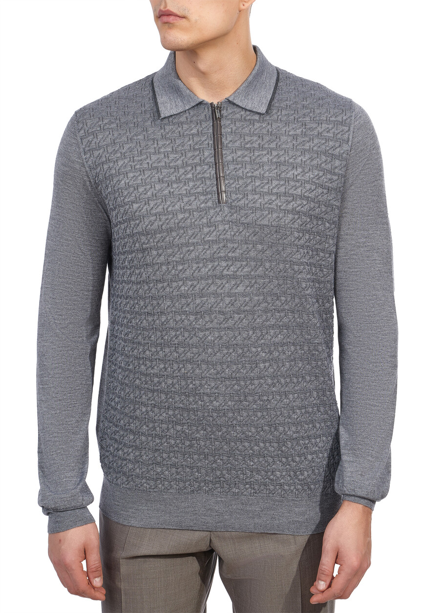 поло длинный рукав  MBY-PZ082-CHCR1/ML02 купить с доставкой