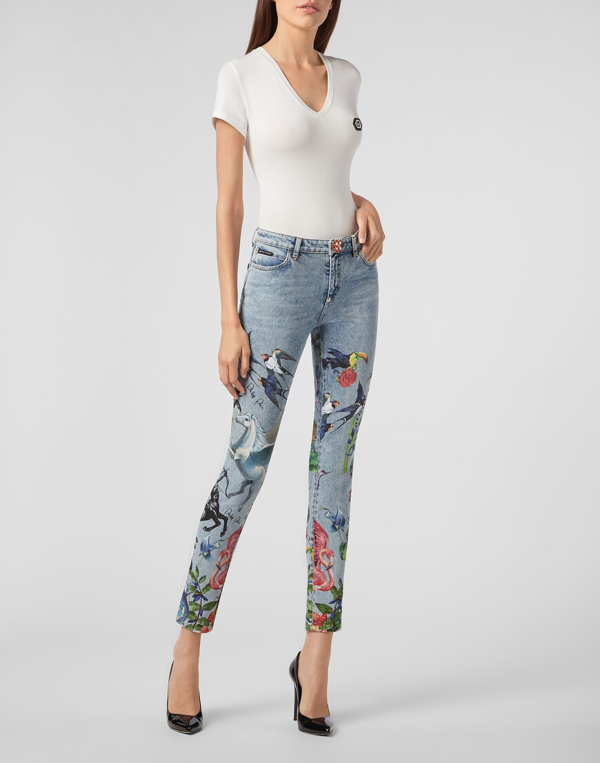 джинсы зауженные  S19C-WDT0944-PDE004N_07CE по низкой цене