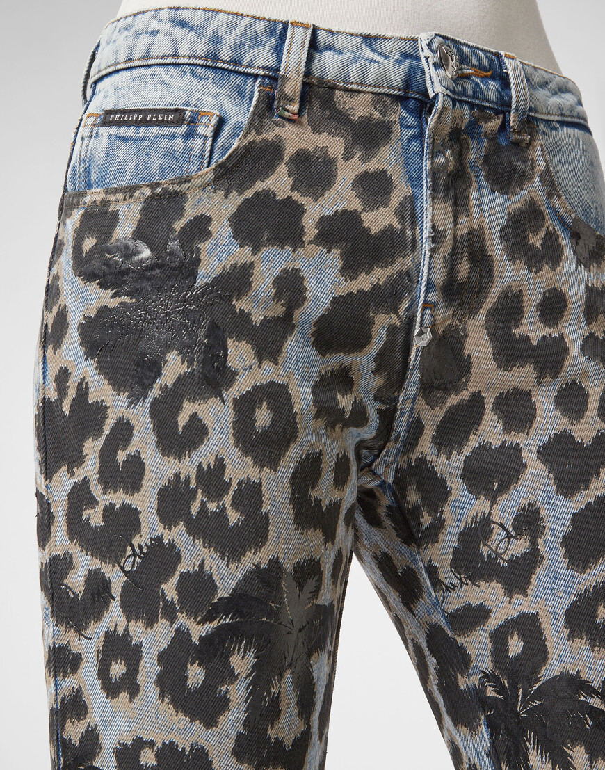 джинсы бойфренды  S19C-WDT0951-PDE004N_17 со скидкой