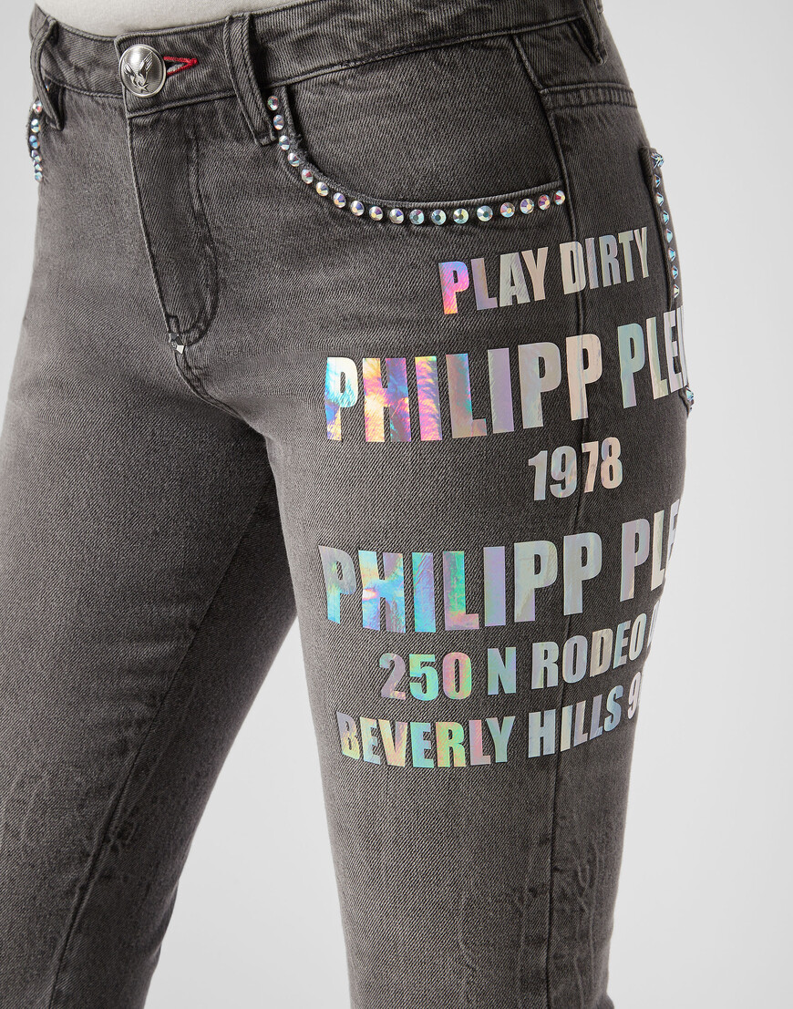 джинсы бойфренды  S19C-WDT0985-PDE004N_10WP со скидкой