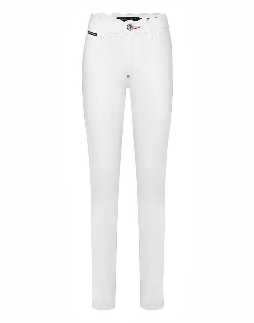 джинсы с высокой посадкой  P19C-WDT1088-PDE004N_01PA по акции