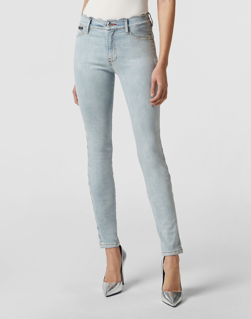 джинсы с высокой посадкой  P19C-WDT1088-PDE004N_07LY фотография