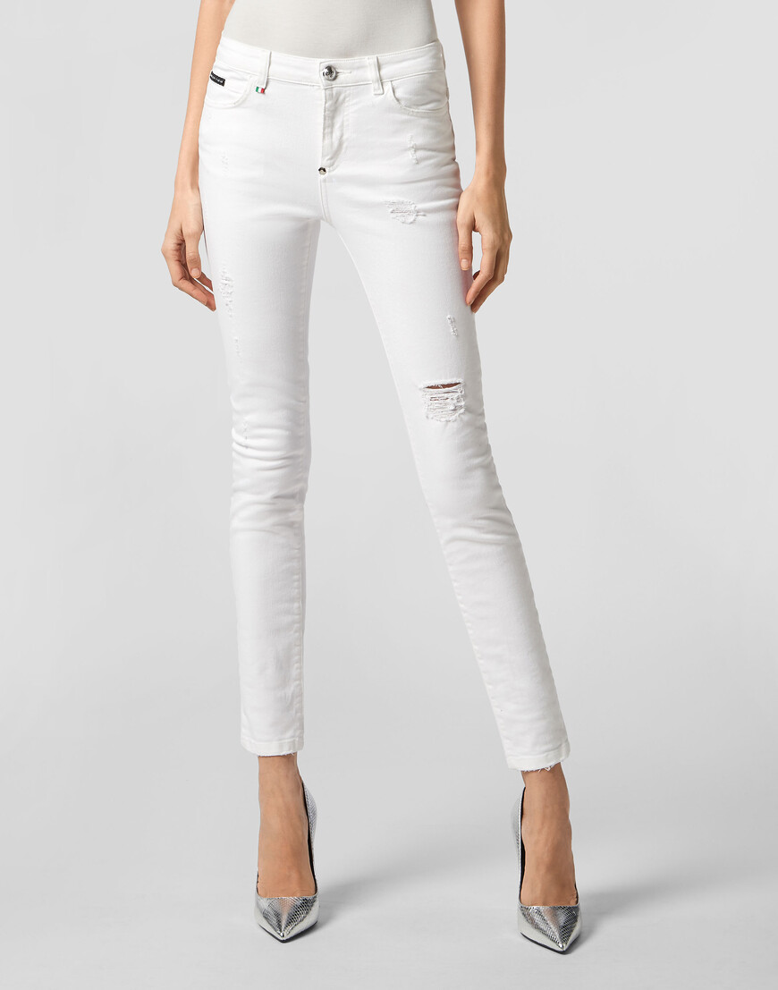 джинсы зауженные  P19C-WDT1077-PDE004N_01GN фотография