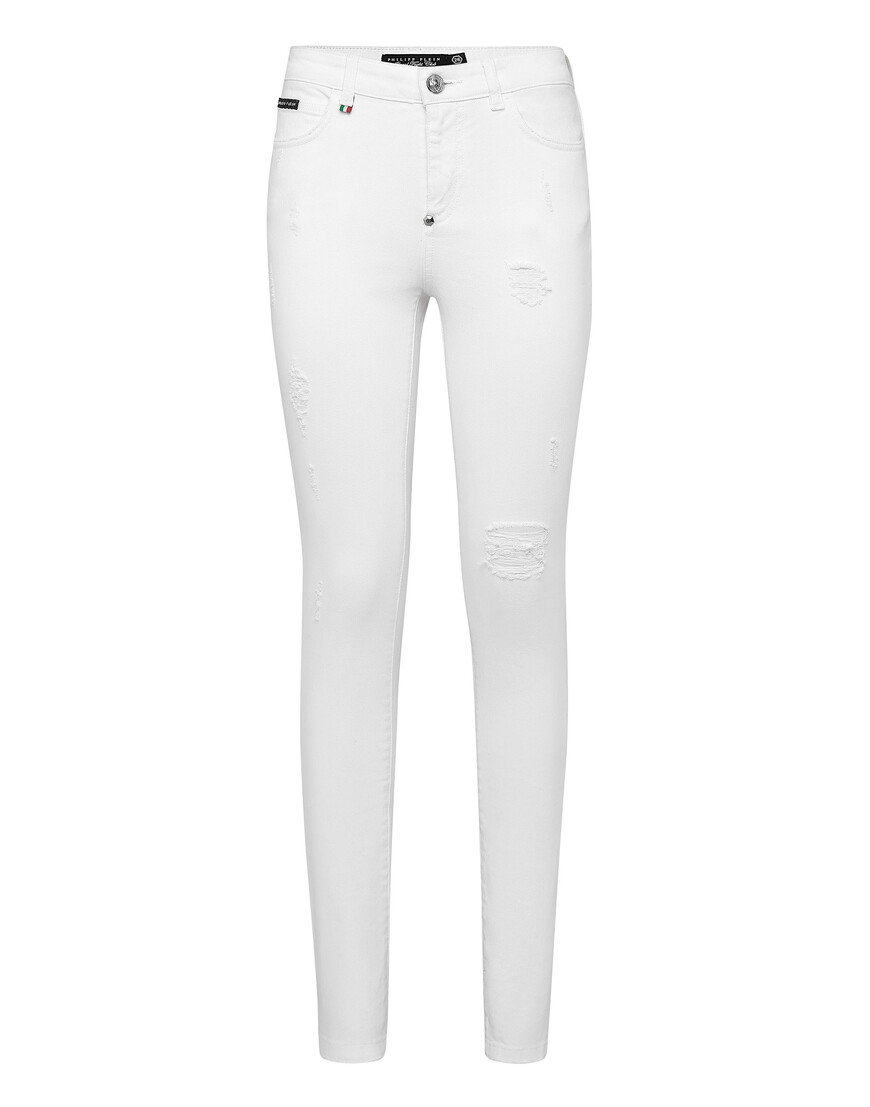 джинсы зауженные  P19C-WDT1077-PDE004N_01GN по акции