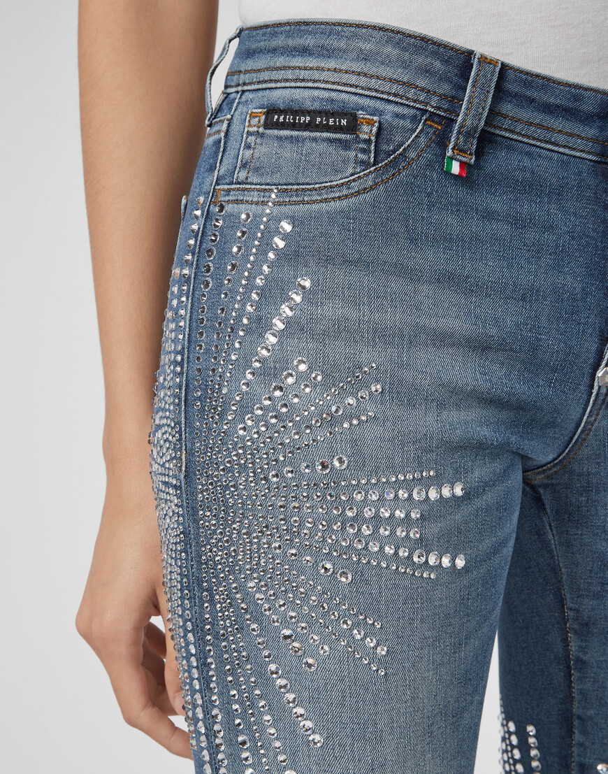 

Скинни Philipp Plein, Синий