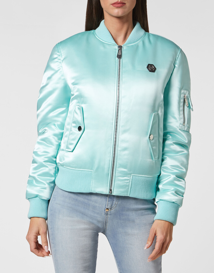 

Бомбер Philipp Plein, Бирюзовый