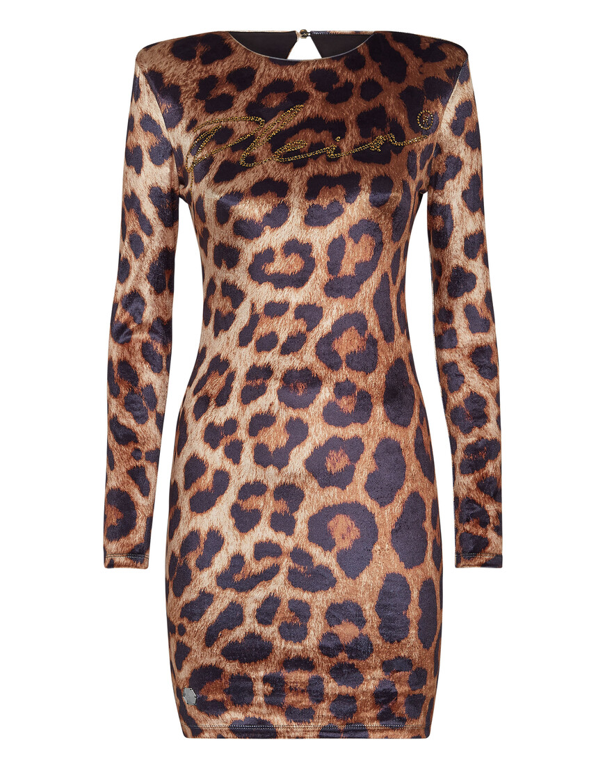 

Платье Philipp Plein, Анималистичный принт