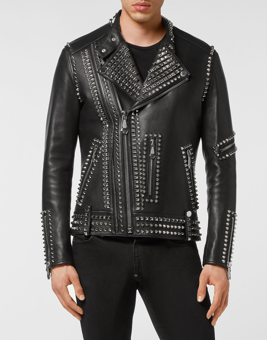 кожаная куртка  AABC-MLB1628-PLE010N_02 фотография