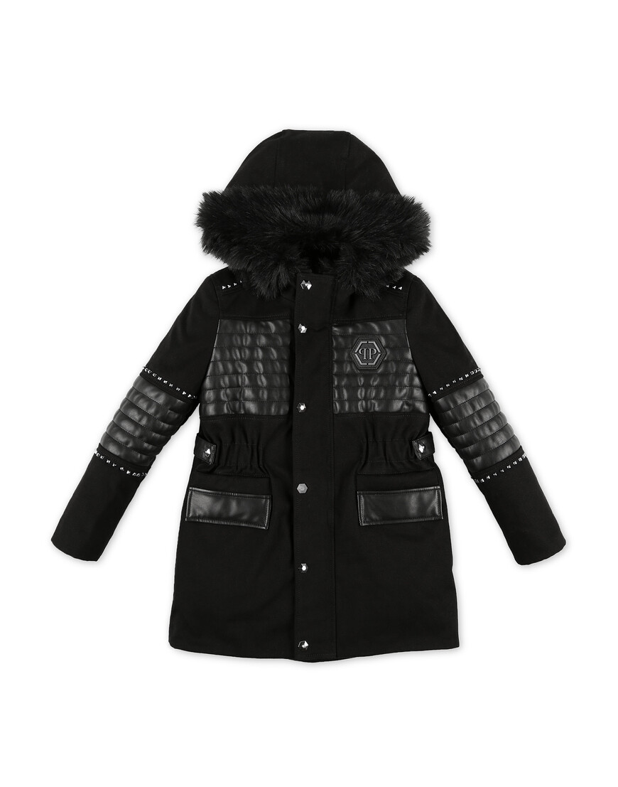 парка  от бренда philipp plein вид слева