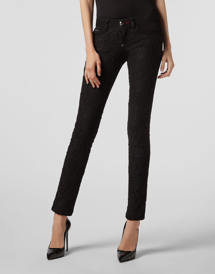 джинсы зауженные  A19C-WDT1272-PDE004N_02FU фотография