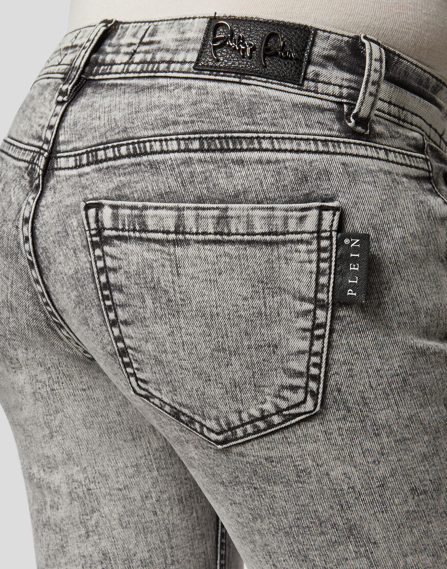 джинсы зауженные  A19C-WDT1273-PDE004N_07PO со скидкой