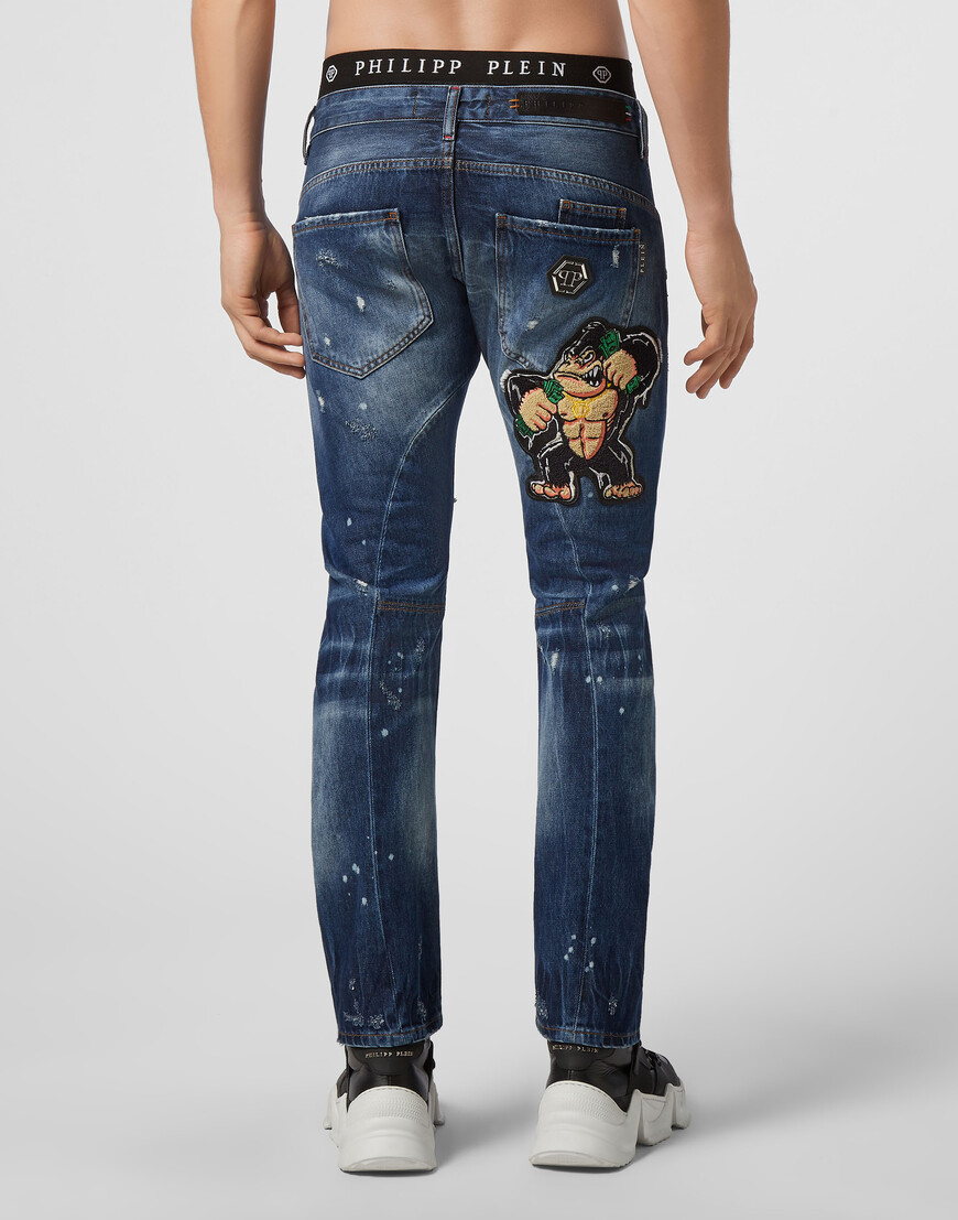 джинсы зауженные  F20C-MDT2219-PDE004N_07ja купить с доставкой