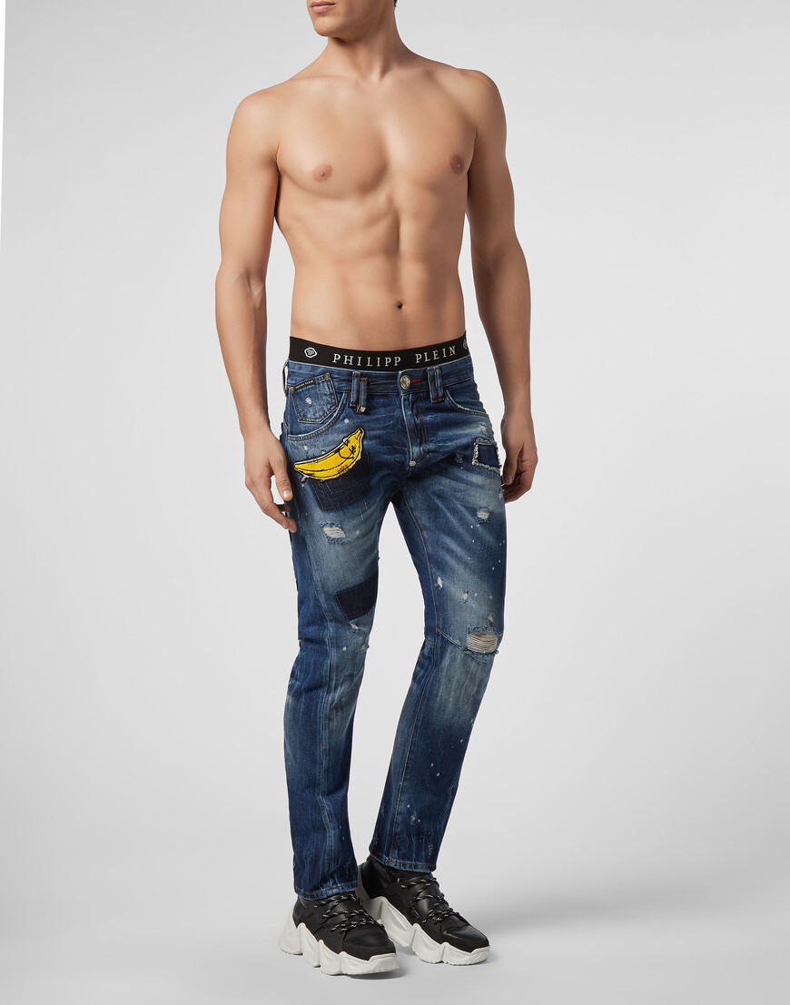 джинсы зауженные  F20C-MDT2219-PDE004N_07ja по низкой цене