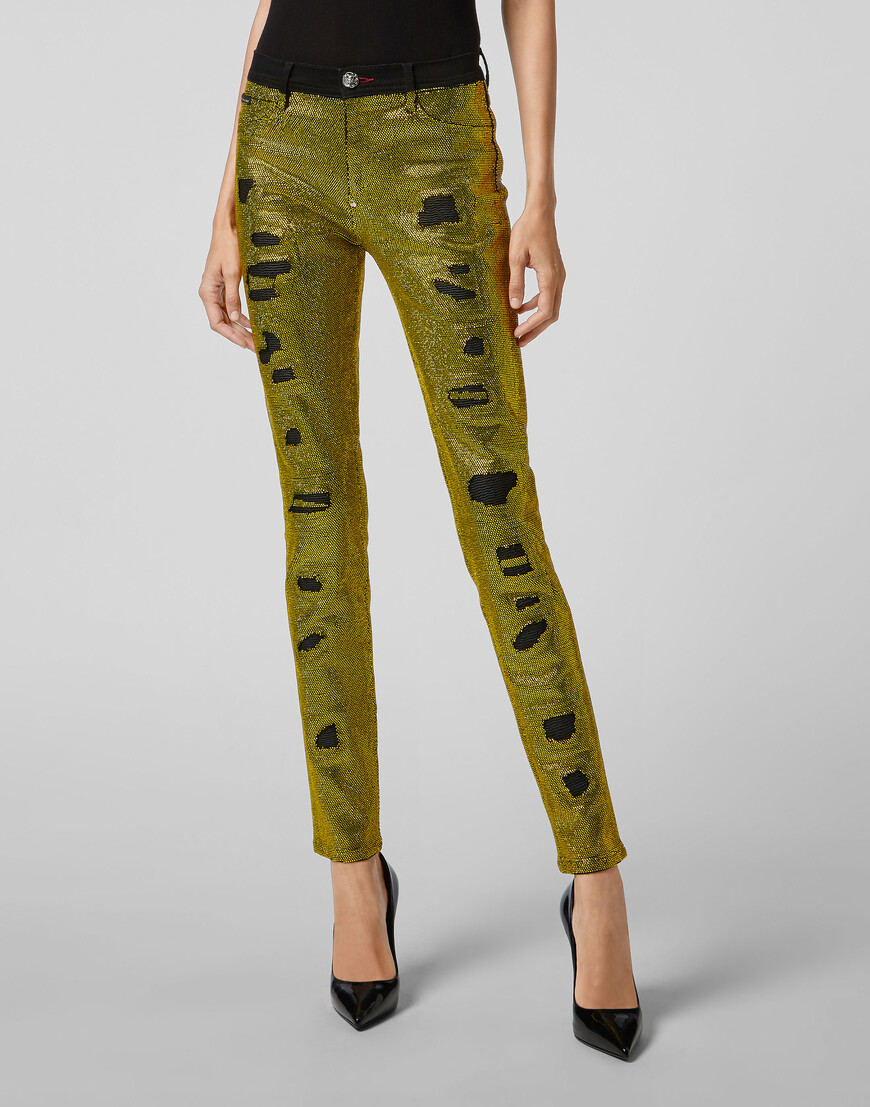 джинсы с высокой посадкой  F20C-WDT1390-PDE004N_09 фотография