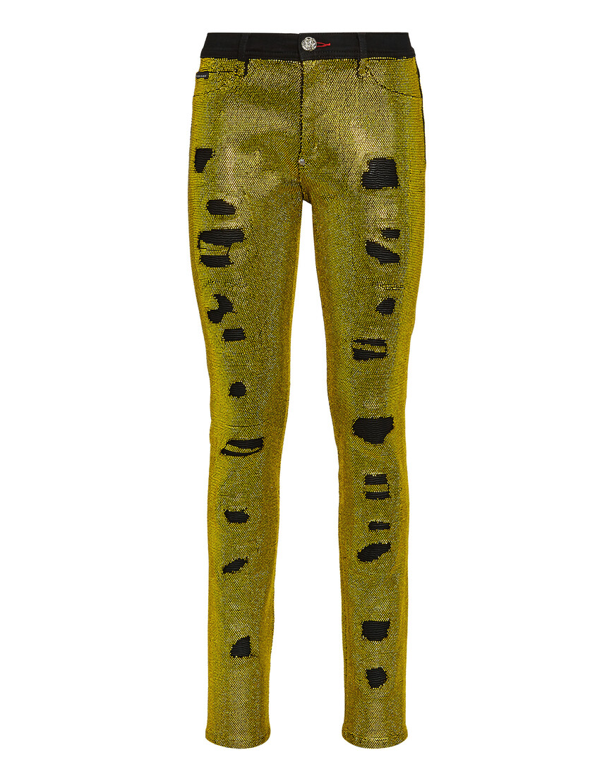 джинсы с высокой посадкой  F20C-WDT1390-PDE004N_09 по акции