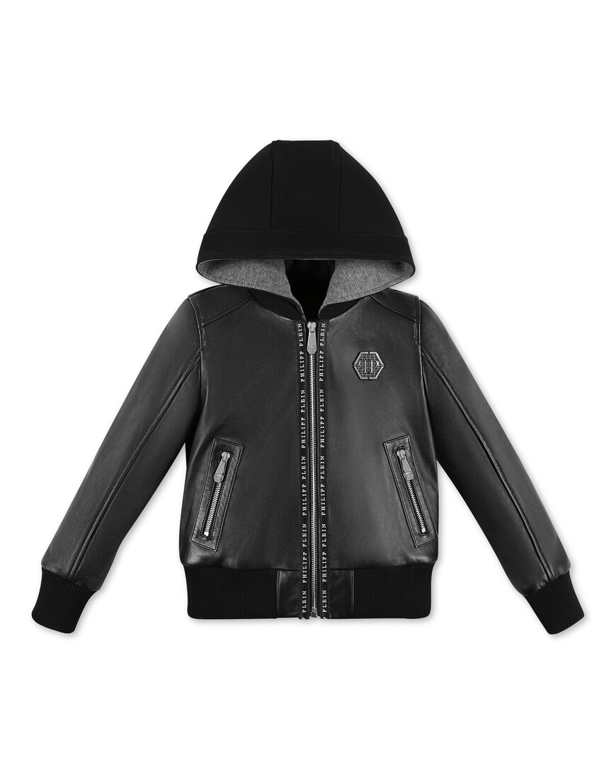 бомбер  от бренда philipp plein вид слева