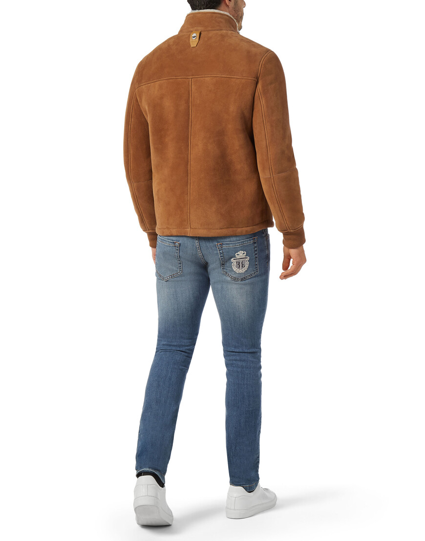 кожаная куртка  OAAC-MLB1447-BLE001N_04 фотография