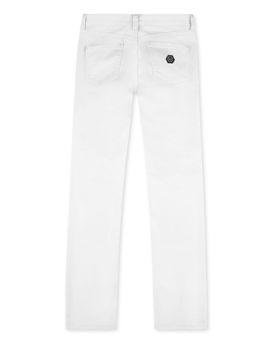 

Джинсы Бойфренды Philipp Plein, Белый