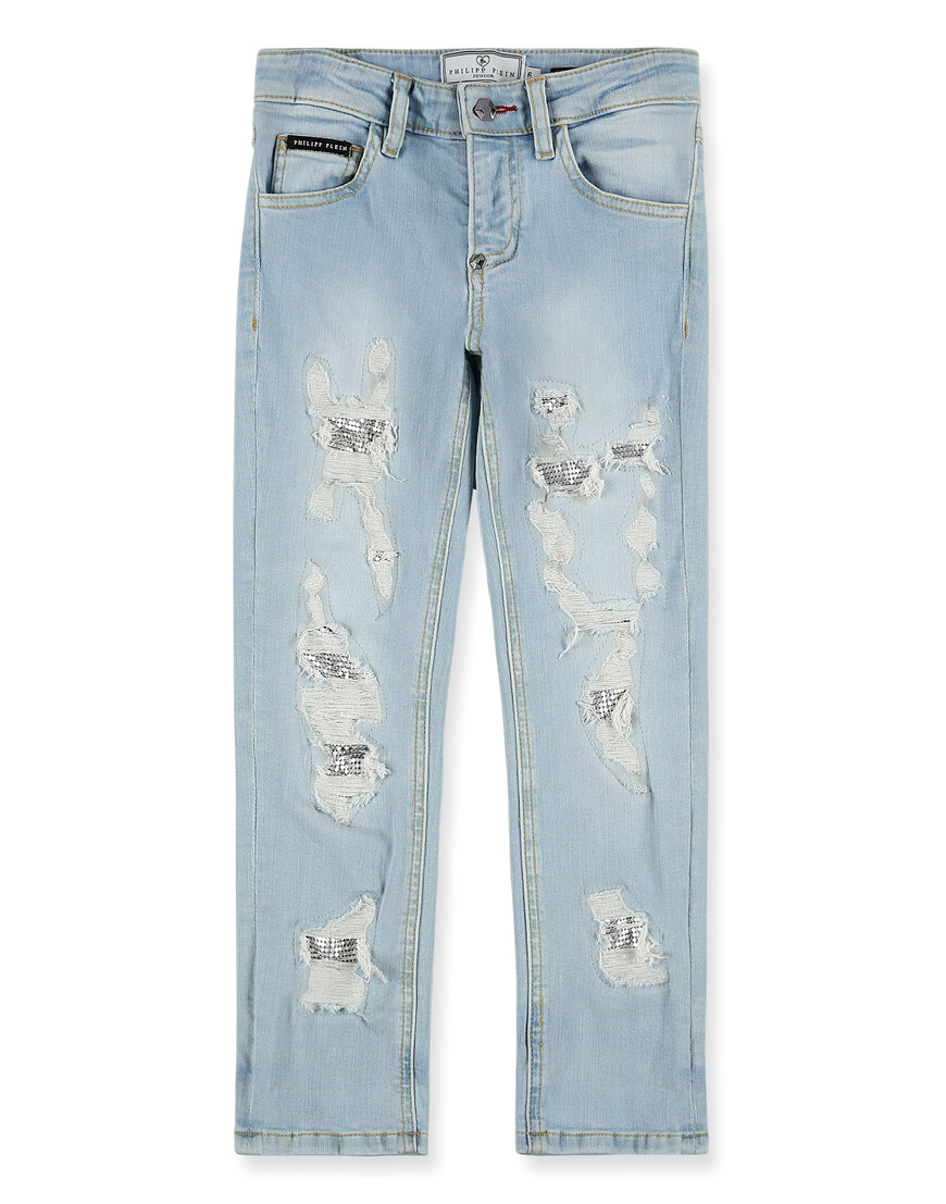 джинсы бойфренды  P20C-GDT0288-PDE004N_07hc по акции