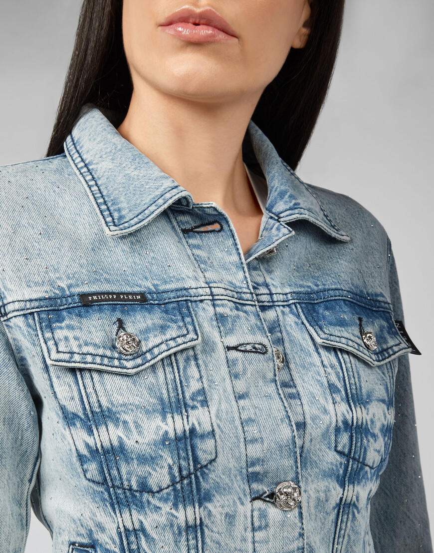 джинсовая куртка  P20C-WDB0388-PDE004N_07ar со скидкой