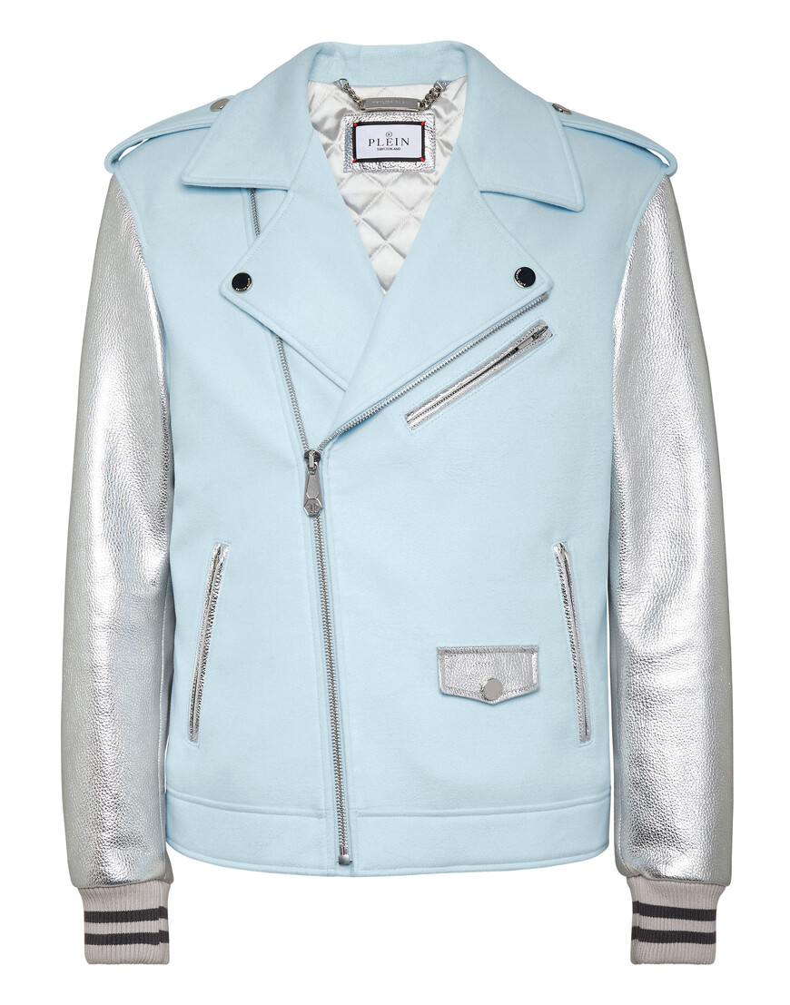 бомбер  от бренда philipp plein вид слева