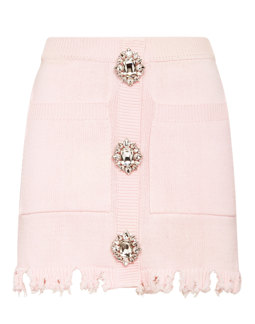 юбка мини  PADC-WKV0076-PKN002N_03 по акции