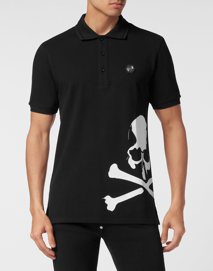 

Поло Philipp Plein, Черный