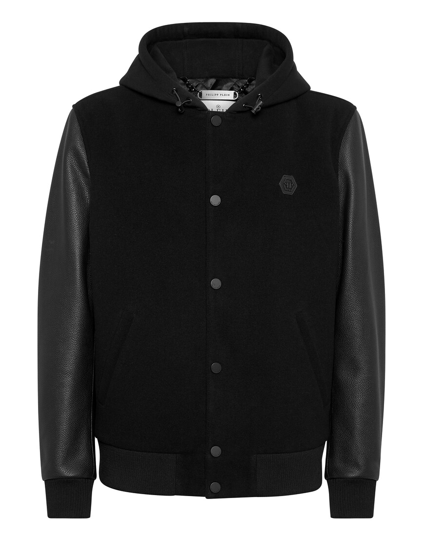 куртка  от бренда philipp plein вид слева