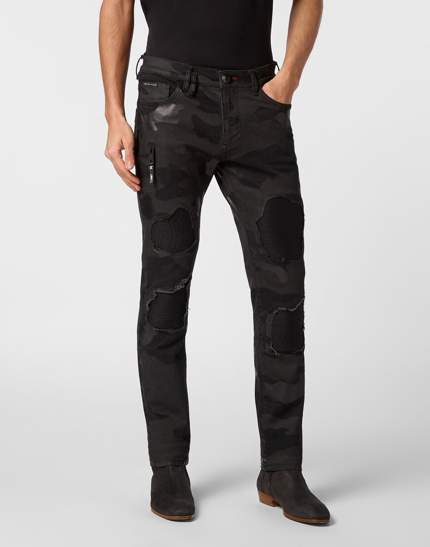 

Джинсы Прямые И Зауженные Philipp Plein, Черный