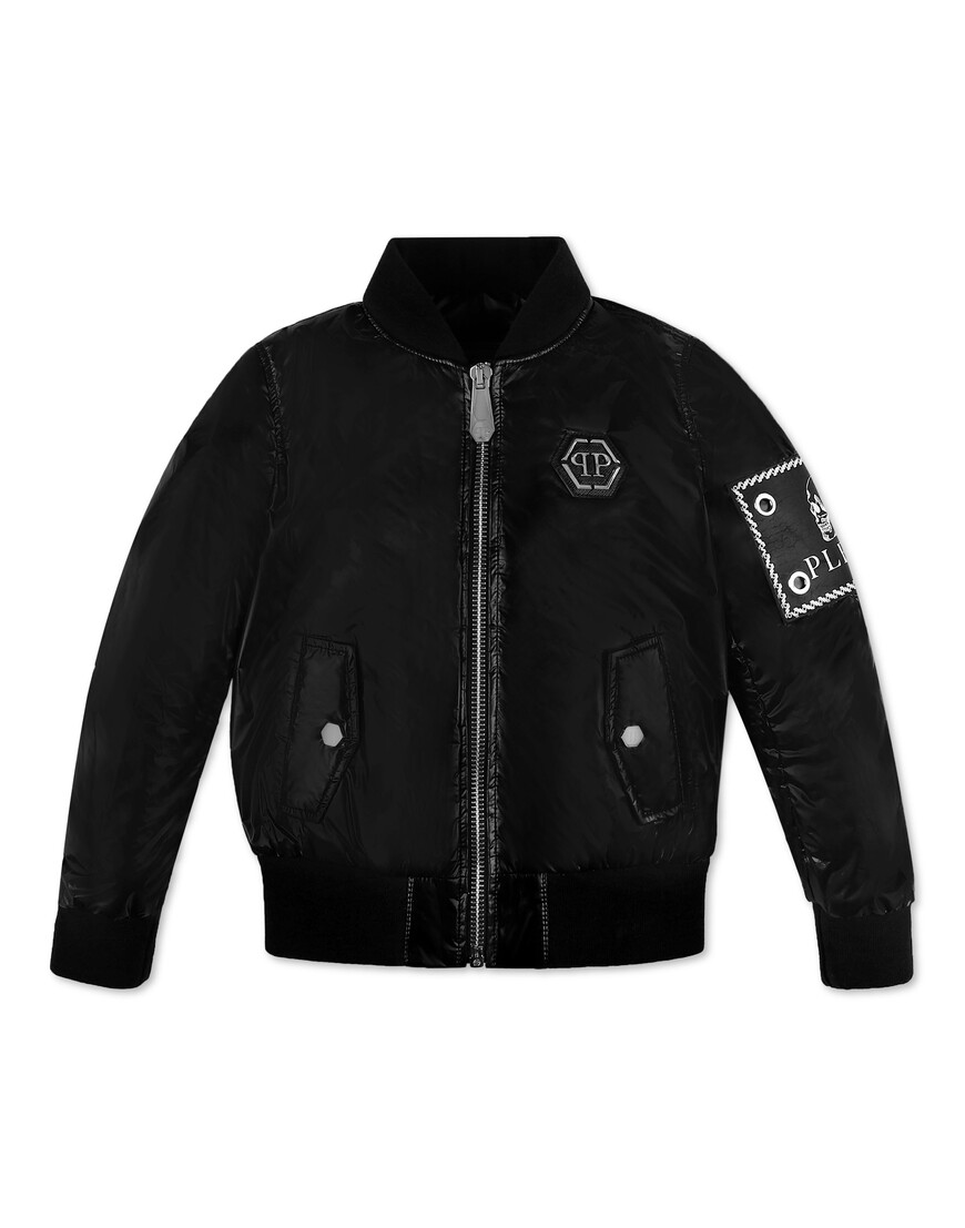 бомбер  от бренда philipp plein вид слева