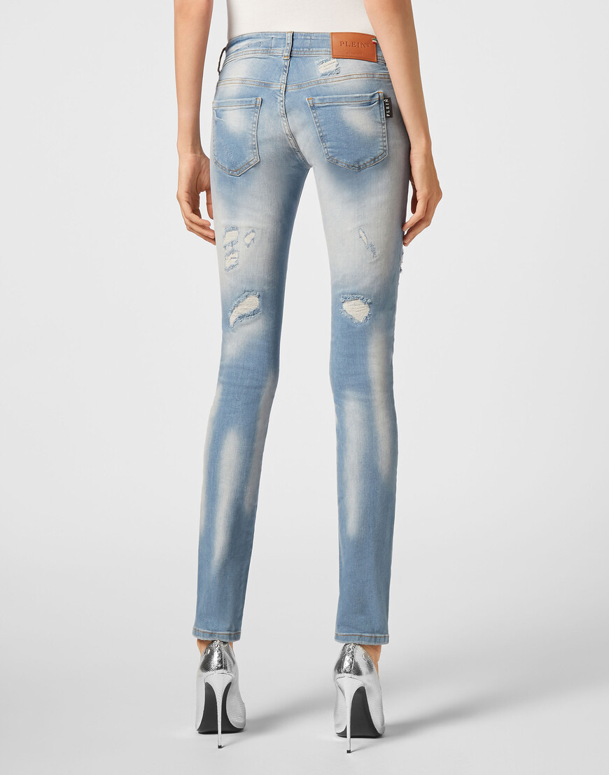 джинсы зауженные  PAAC-WDT1555-PDE004N_07RU купить с доставкой