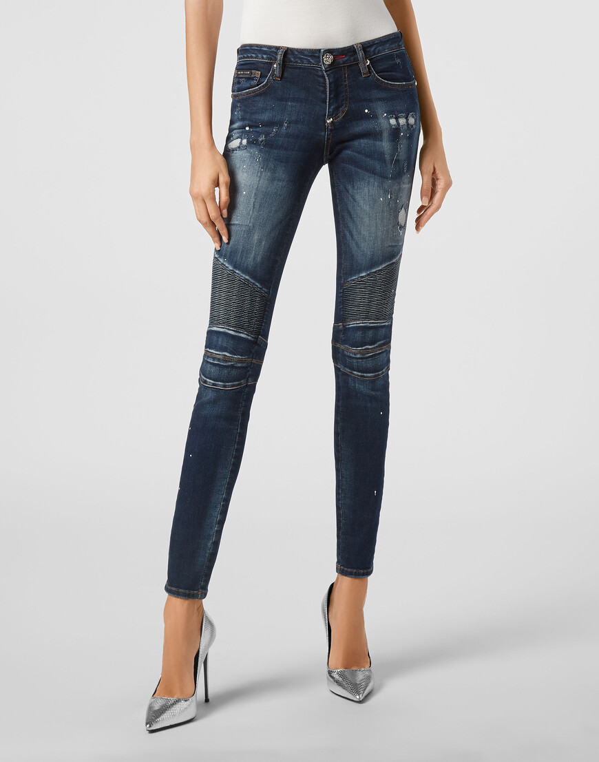 

Джинсы Зауженные Philipp Plein, Синий