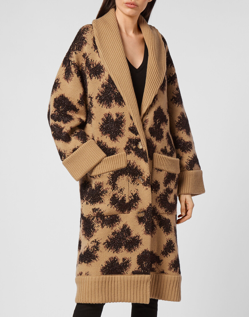 

Кардиган Philipp Plein, Анималистичный принт