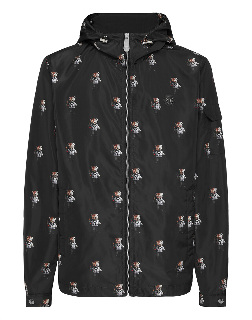 куртка  от бренда philipp plein вид слева