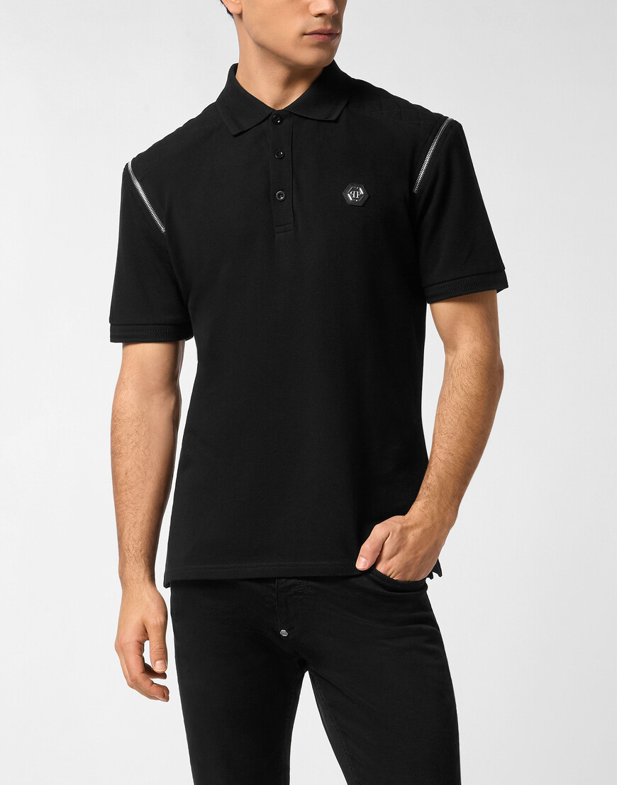 

Поло Philipp Plein, Черный