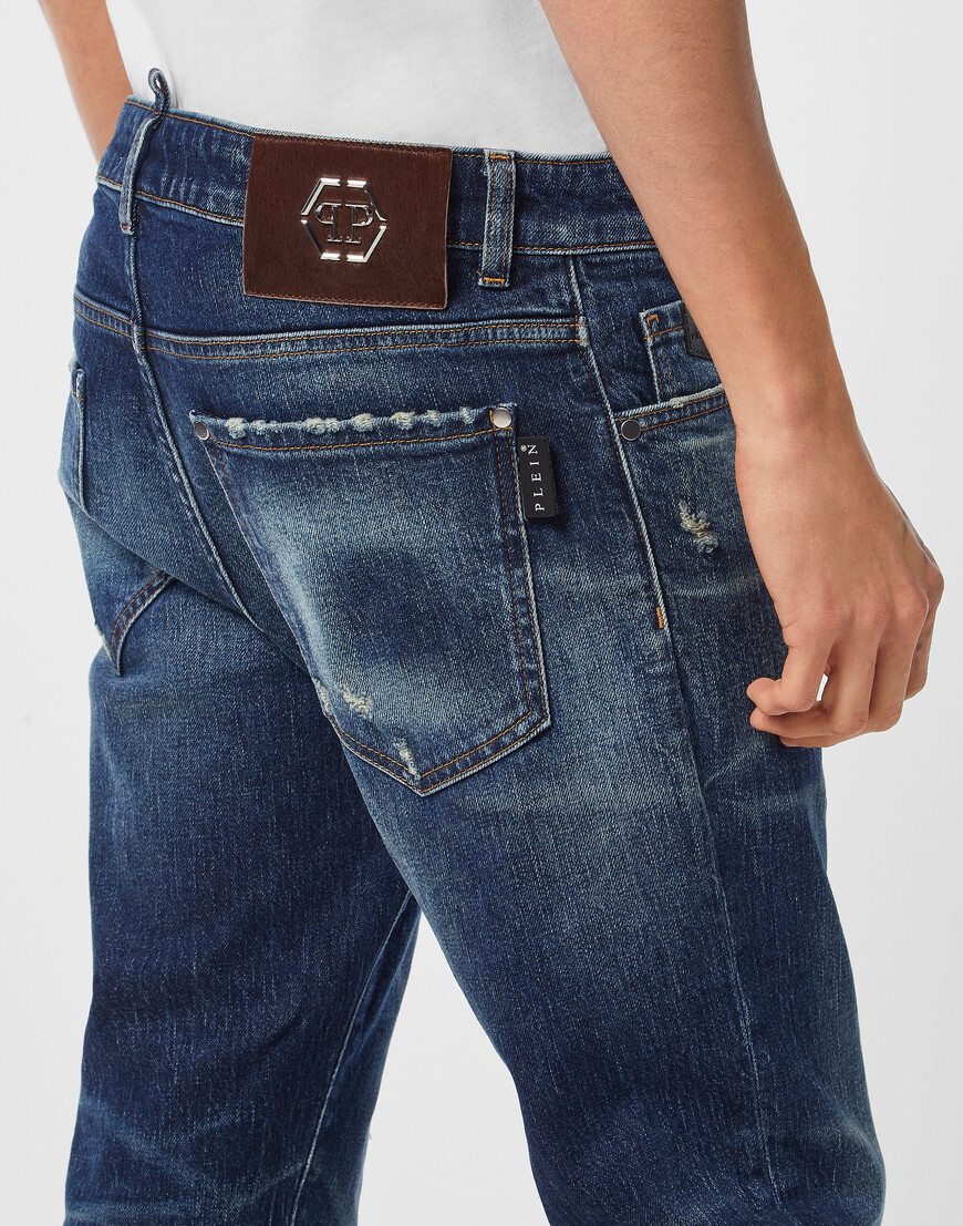 джинсы прямые  FAEC-MDT4138-PDE004N_07ML со скидкой