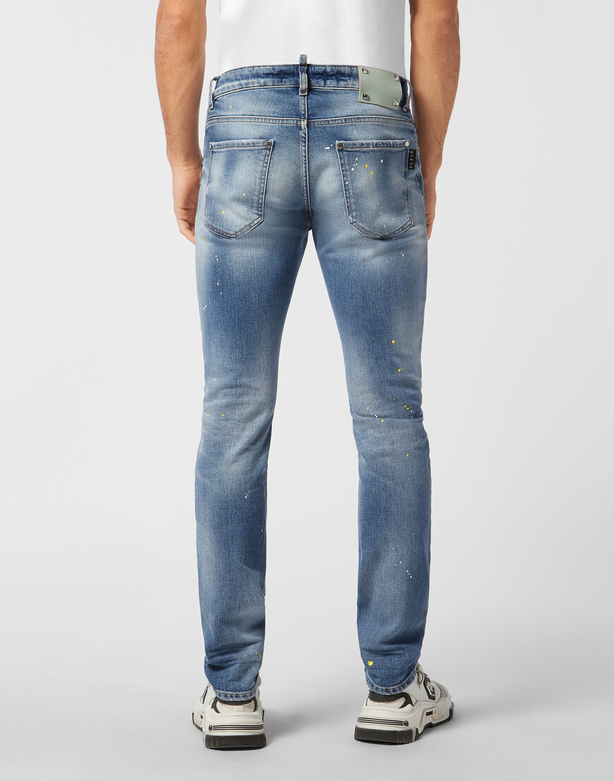 джинсы прямые  FAEC-MDT4138-PDE004N_07NE купить с доставкой