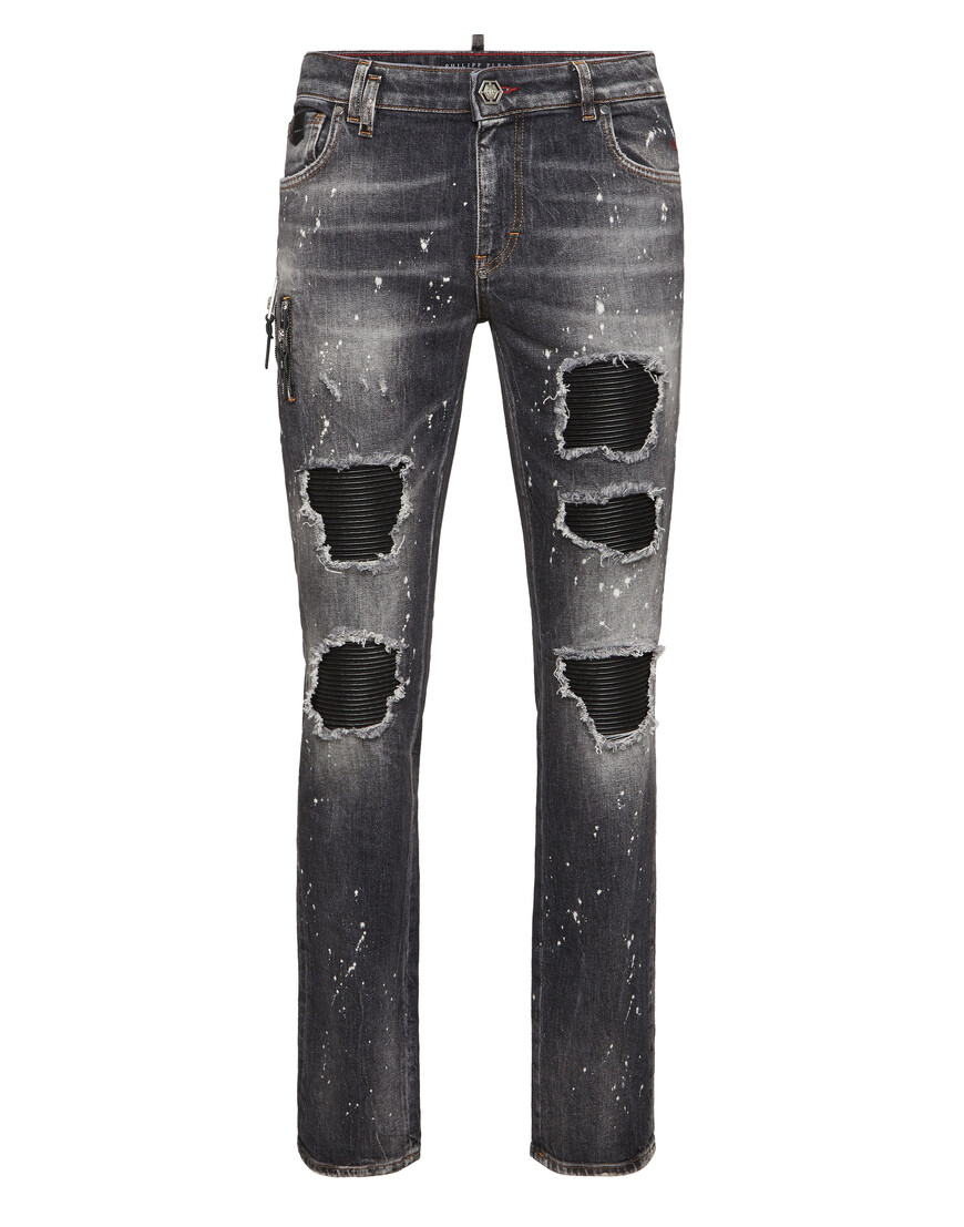 джинсы прямые и зауженные  FAEC-MDT4141-PDE004N_02MW по акции