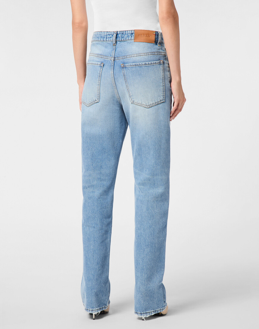 джинсы прямые  FAEC-WDT2826-PDE004N_07MY купить с доставкой